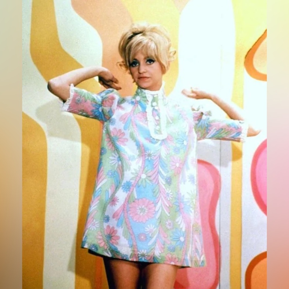 Late 60s Vintage Micro Mini Party Dress - Picture 17 of 17